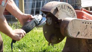 how to sharpen stump grinder teeth